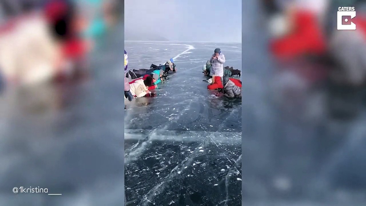 C'est ce qu'on appelle boire frais... très frais