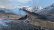 Lava continues spewing from Icelandic volcano after first eruption in 900 years