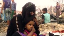 Cientos de niños desaparecidos en el incendio en el campamento rohinyá de Bangladés