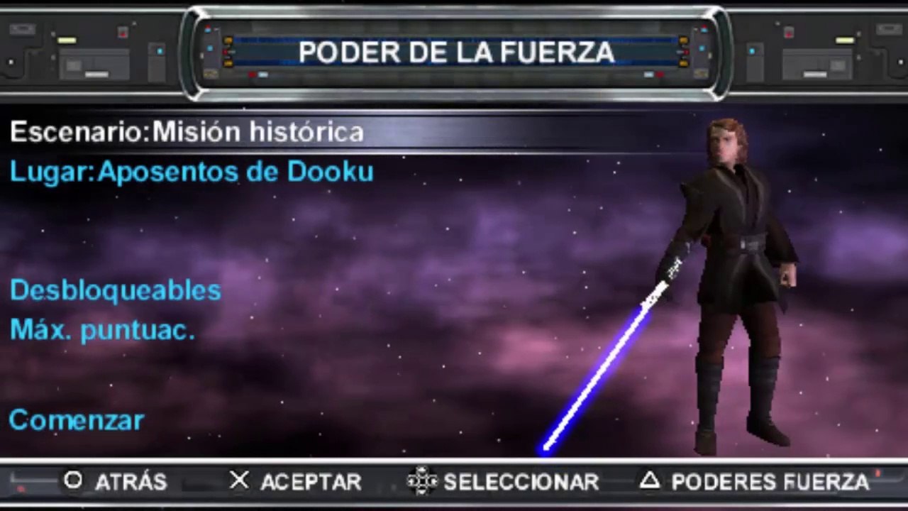 Star Wars: The Force Unleashed PSP - Aposentos de Dooku #clone_wars​ #PSP​ #RJ_Anda​ #Sith​ #Jedi