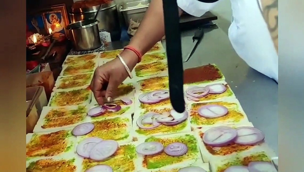 Spiciest Sandwich in Ahmedabad | Open kitchen | Indian street food