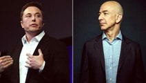 Jeff Bezos ve Elon Musk'ın 17 yıl önce çekilmiş fotoğrafı sosyal medyada gündem oldu