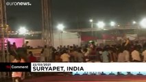 На юге Индии десятки человек пострадали на стадионе