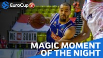 7DAYS Magic Moment of the Night: Justin Cobbs, Buducnost VOLI Podgorica