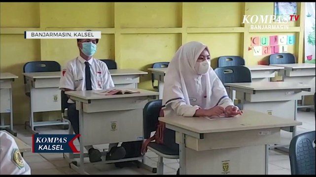 Kembali Belajar di Kelas, Guru dan Siswa di Banjarmasin Wajib Menjaga Protokol Kesehatan