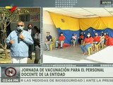 Apure | Inicia jornada de inmunización contra la COVID-19 al personal docente en San Fernando
