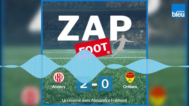 Revivez les buts et la défaite de l'US Orléans face au FC Annecy (0-2) pour la 24e journée de National