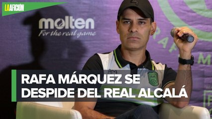 Rafael Márquez deja de ser entrenador del Real Alcalá
