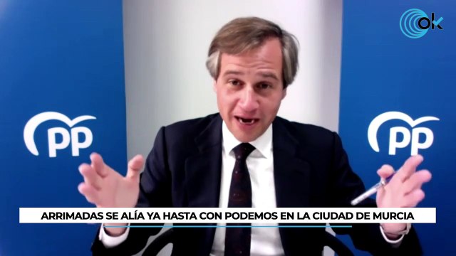 Terol (PP): Arrimadas se alía ya hasta con Podemos para meter en Murcia al sanchismo y al pablismo