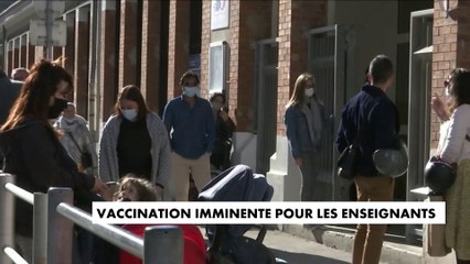 Covid-19: vaccination imminente pour les enseignants