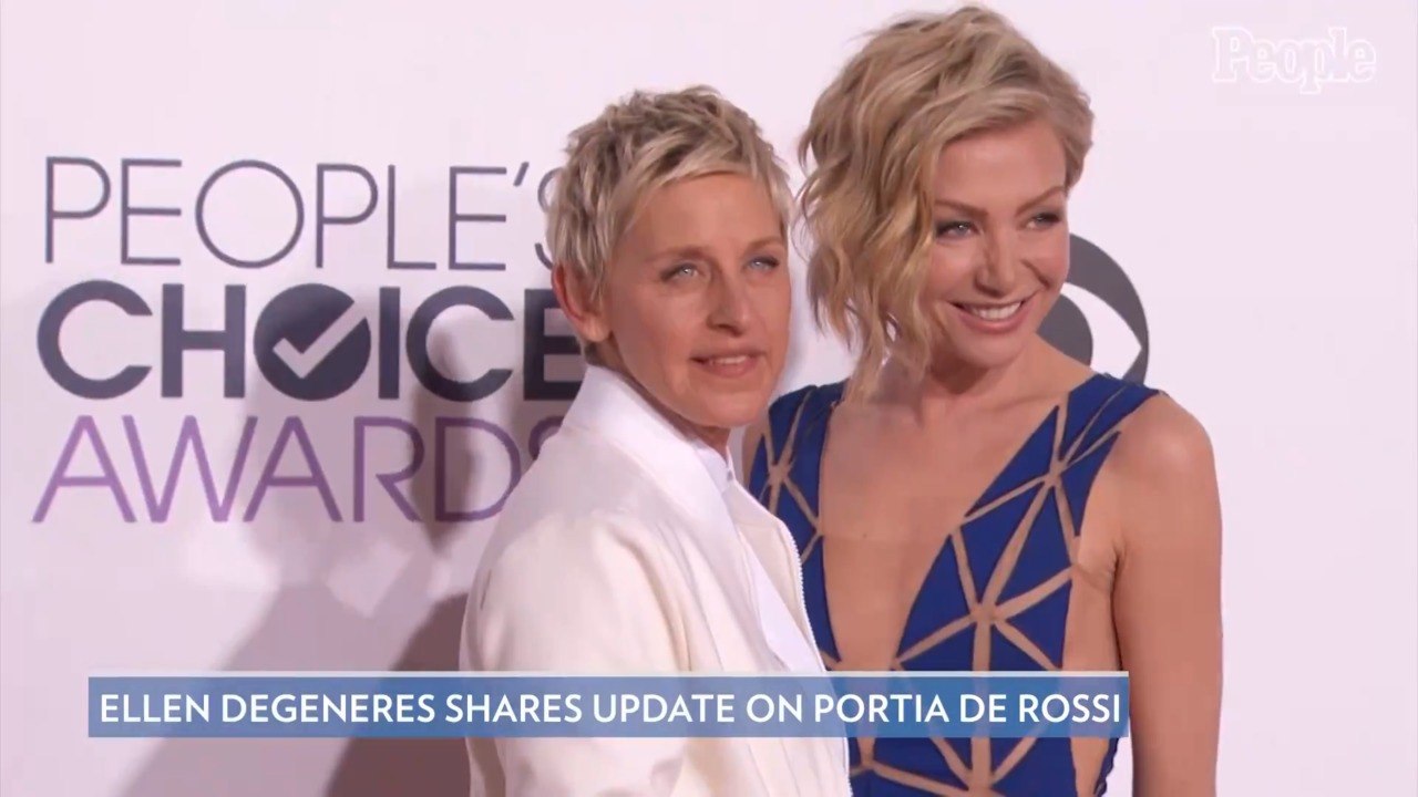 Ellen DeGeneres Gives an Update on Portia de Rossi's Condition After She Underwent Emergency Surgery