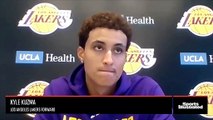 Kyle Kuzma discusses his role on the Lakers
