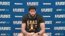 My Dog Interrupts Anthony Davis' Press Conference After The Lakers' Game 4 Win