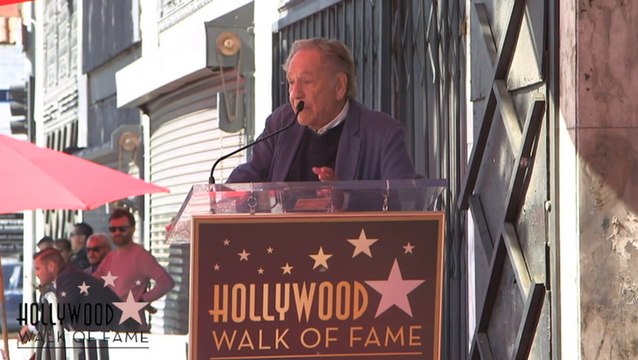 George Segal - Hollywood Walk Of Fame Ceremony