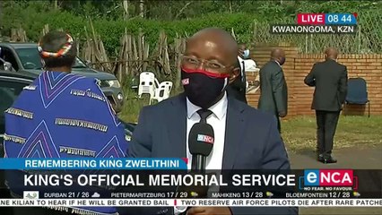 General Bantu Holomisa pays tribute to King Zwelithini