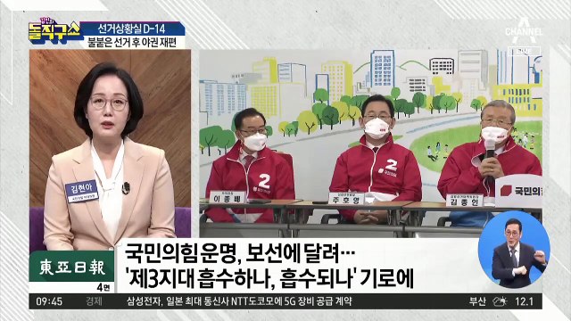 보선에 달린 국민의힘 운명…야권 재편 어떻게?