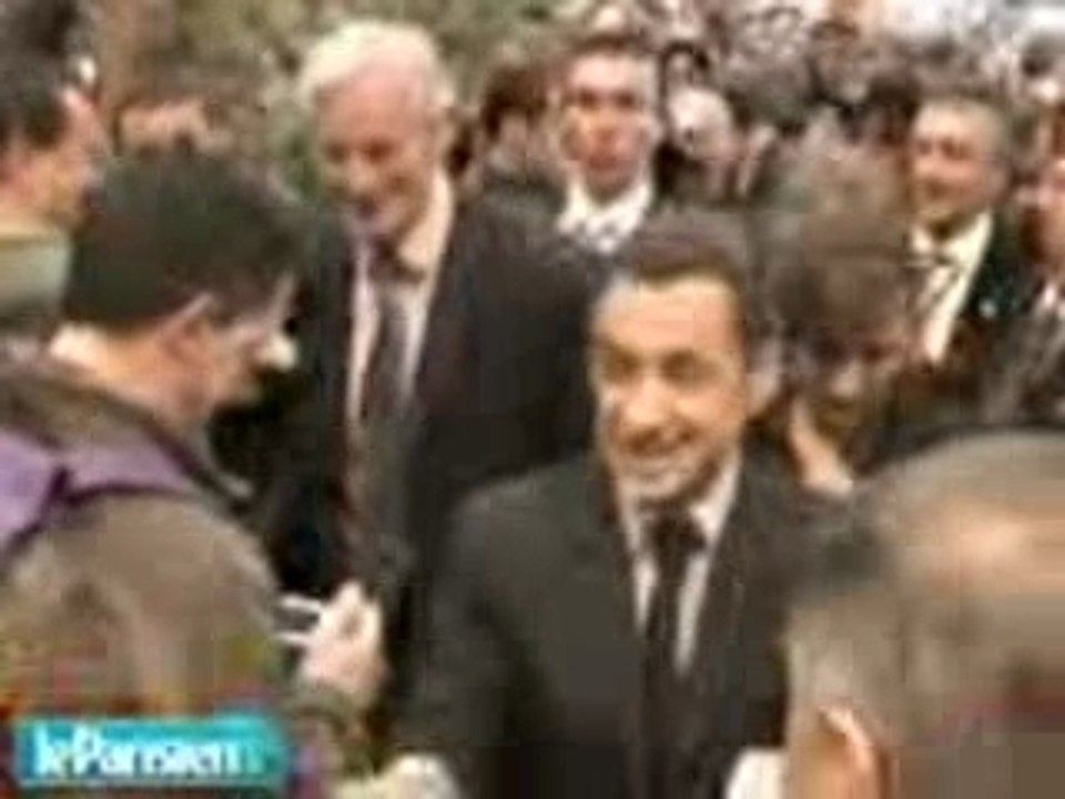 Sarkozy au salon de l'agriculture