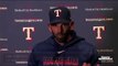 Texas Rangers Manager Chris Woodward Discusses Taylor Hearn's Role