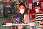 PNP capturó a sujetos que asaltaron tiendas Tambo en el Cercado de Lima