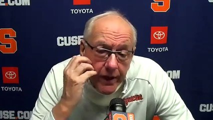 Jim Boeheim Postgame Press Conference