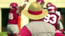 Alabama football holds second spring practice