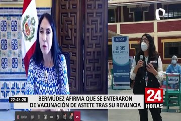 Bermúdez tras declaraciones de Astete: no le hemos pedido que continúe en el cargo