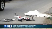 7 ciclistas murieron en accidentes de tránsito en lo que va del 2021