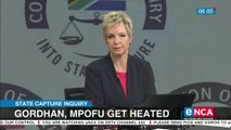 Gordhan,Mpofu get heated at State Capture Commission