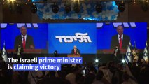 Netanyahu claims Israel vote win but majority uncertain
