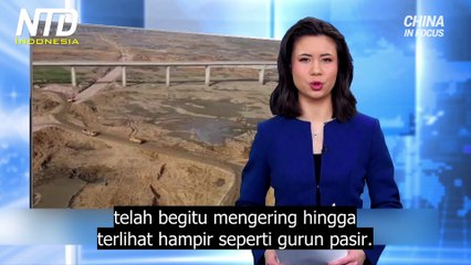 Sebagian Sungai Yangtze di Tiongkok, Mengering