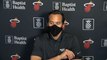 Miami Heat coach Erik Spoelstra after Wednesday's win against the Toronto Raptors