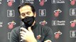 Miami Heat coach Erik Spoelstra on the loss to the Toronto Raptors