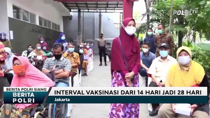 Kemenkes Ubah Interval Vaksinasi Tahap I & II Jadi 18 Hari