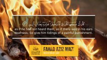 Surah Luqman  Fahad Aziz Niazi سورة لقمان   القارئ فهد عزيز نيازي