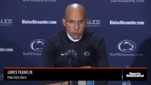 Penn State coach James Franklin assesses a 41-21 loss to Iowa