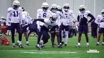 Behind the scenes at Penn State football practice