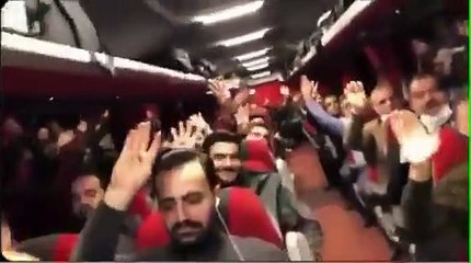 AKP kongresi öncesi manzaralar: Yolcular maskesiz, mesafesiz olarak taşındı