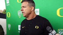 Cristobal Speaks on Oregon's Preparation for Saturday's Weather