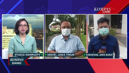 Di Tengah Rencana Impor, Pasokan Beras di Pasar Induk Karawang Menumpuk