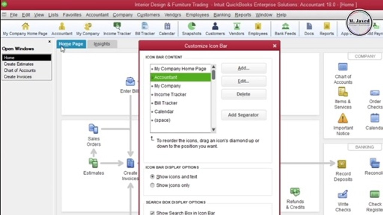 Customize the look and color scheme of QuickBooks Desktop