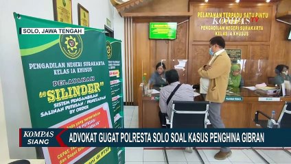 Buntut Pemanggilan Mahasiswa yang Hina Gibran, Sekelompok Pengacara Gugat Polresta Solo