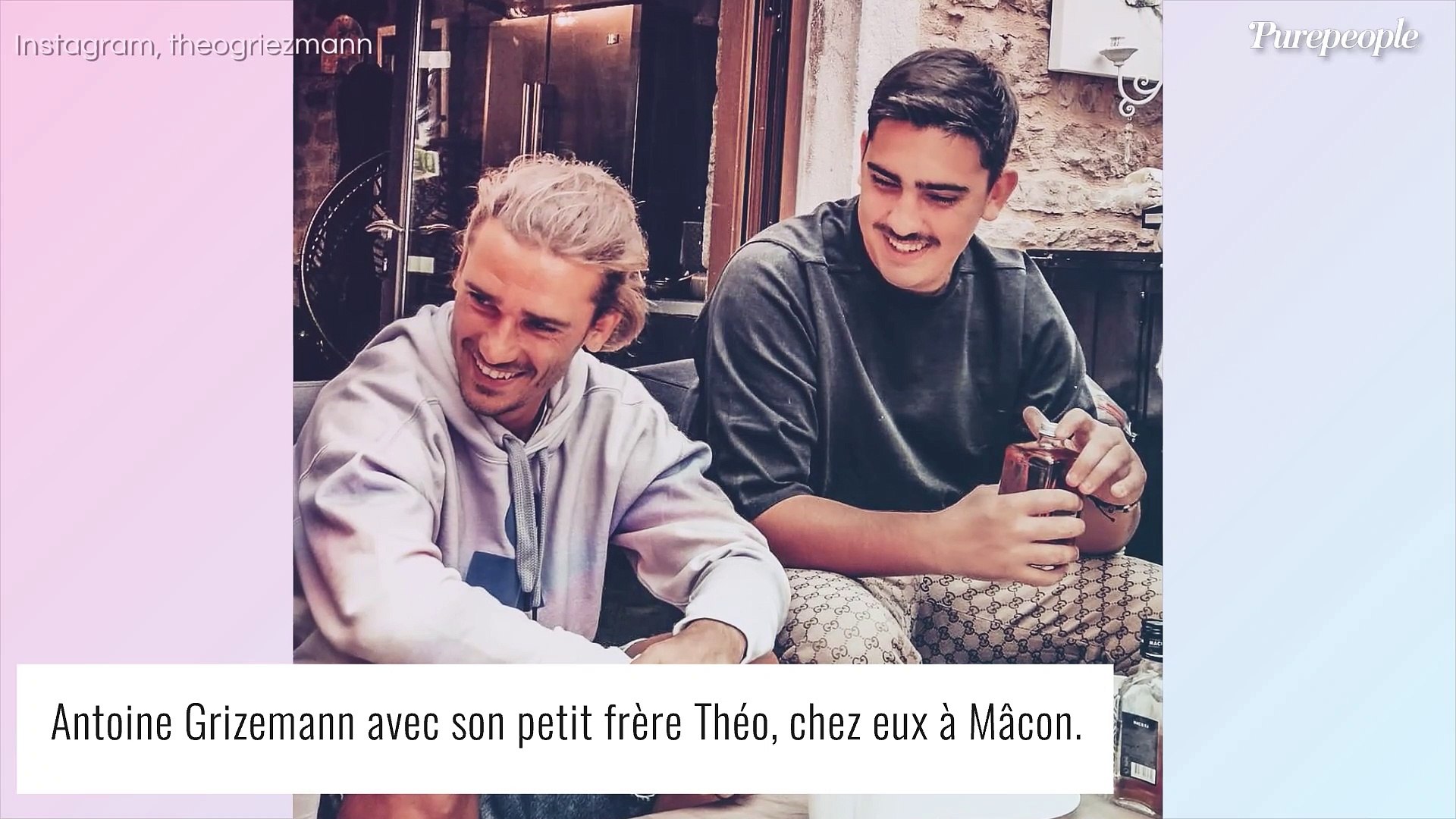 Antoine Griezmann Son Petit Frere Theo 24 Ans Marie Et Bientot Papa Video Dailymotion
