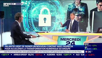 Fabrice Brégier (Palantir France): Palantir accélère sa transformation numérique avec Faurecia - 24/03