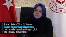 Bakan Zehra Zümrüt Selçuk'tan İstanbul Sözleşmesi'nin feshine ilişkin açıklama