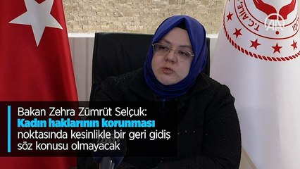 Bakan Zehra Zümrüt Selçuk'tan İstanbul Sözleşmesi'nin feshine ilişkin açıklama