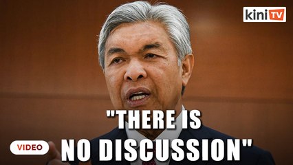 Download Video: No discussions at all, says Zahid on PKR-Umno talks