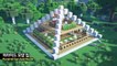 ⛏️ 마인크래프트 야생 건축 강좌 __ ⛰️ 피라미드 모양 집짓기 ️ [Minecraft Pyramid Survival House Build Tutorial]