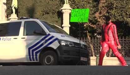 Scène insolite avant le Comité de concertation