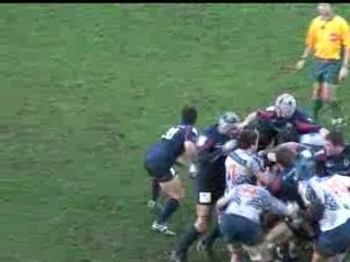 Essai de la victoire du racing métro 92 à Agen