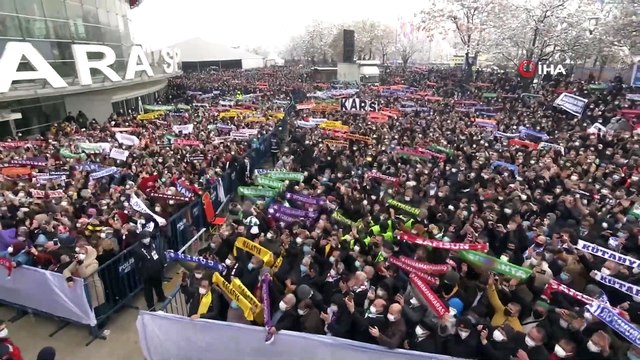 AK Parti'de Büyük Gün! Kongre Başladı... Cumhurbaşkanı Erdoğan'dan İlk Sözler